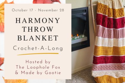 Modern Crochet blanket pattern free made by gootie