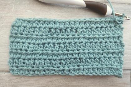 extended half double crochet stitch free tutorial made by gootie