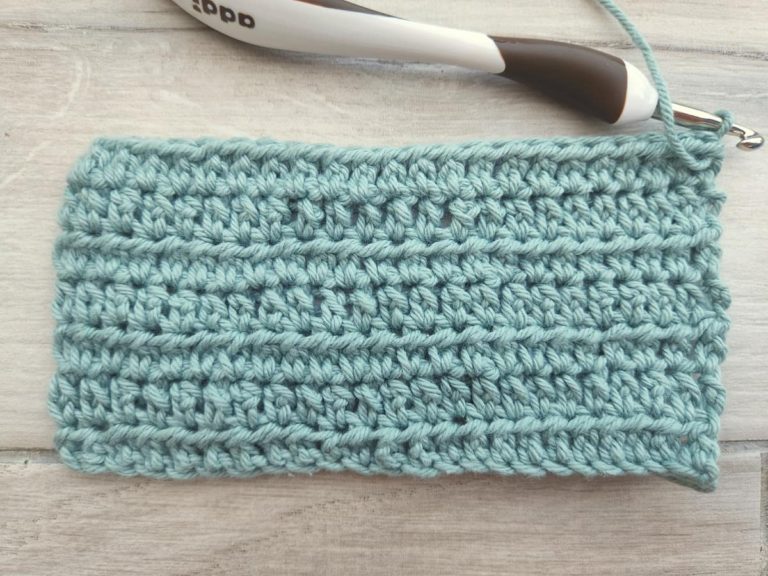 Crochet Knit Stitch (Waistcoat Stitch) Tutorial - Made by Gootie