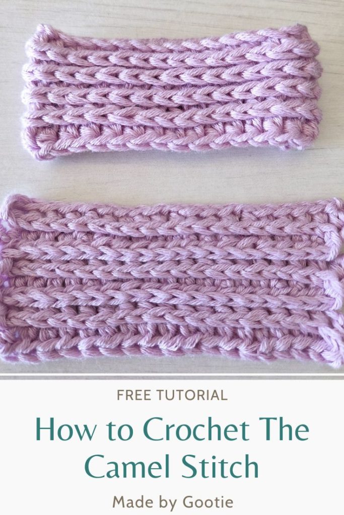 half double crochet in third loop made by gootie