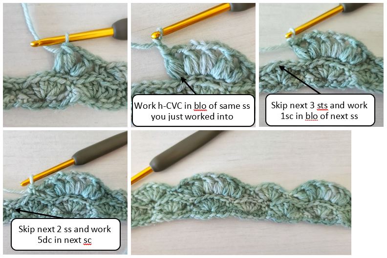 modern infinity scarf free crochet pattern made by gootie