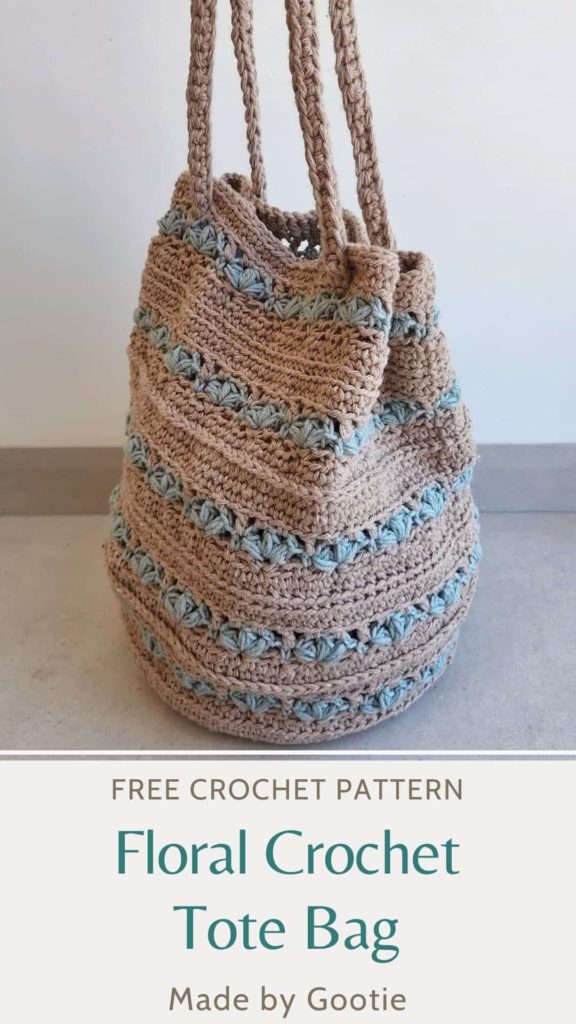 bag with puff stitch Made by gootie