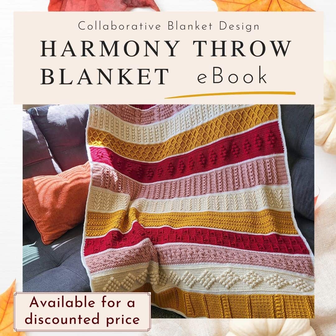 Free Crochet Along Blanket Pattern Part 1 Of the Harmony Blanket