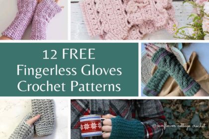 crochet fingerless gloves free pattern made by gootie