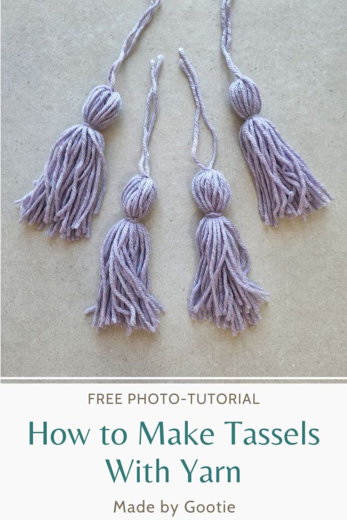 how to make crochet tassels made by gootie