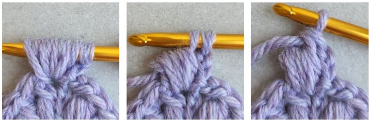 this is a photo How to crochet the puff stitch made by gootie