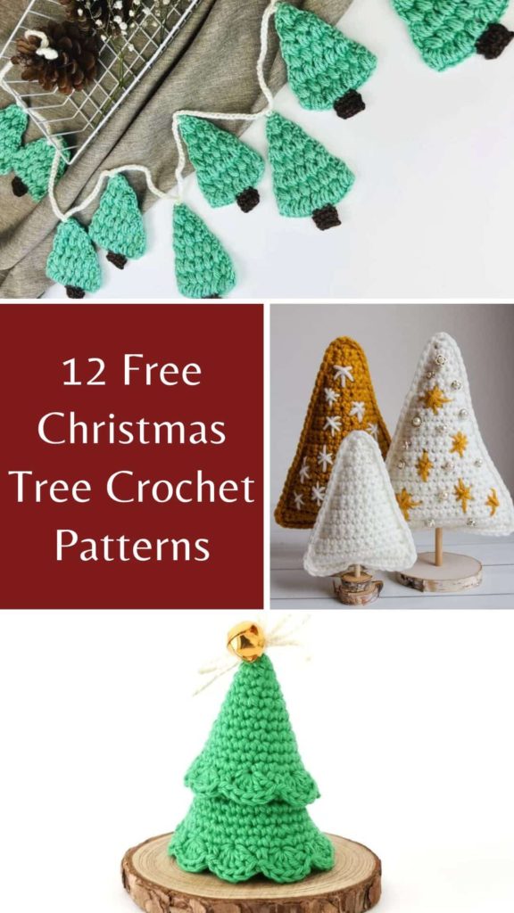 this is a photo free christmas tree ornament crochet patterns made by gootie