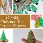how to crochet christmas tree free pattern-min