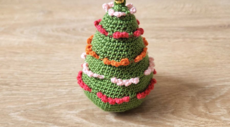 this is a photo of small crochet christmas tree pattern free made by gootie