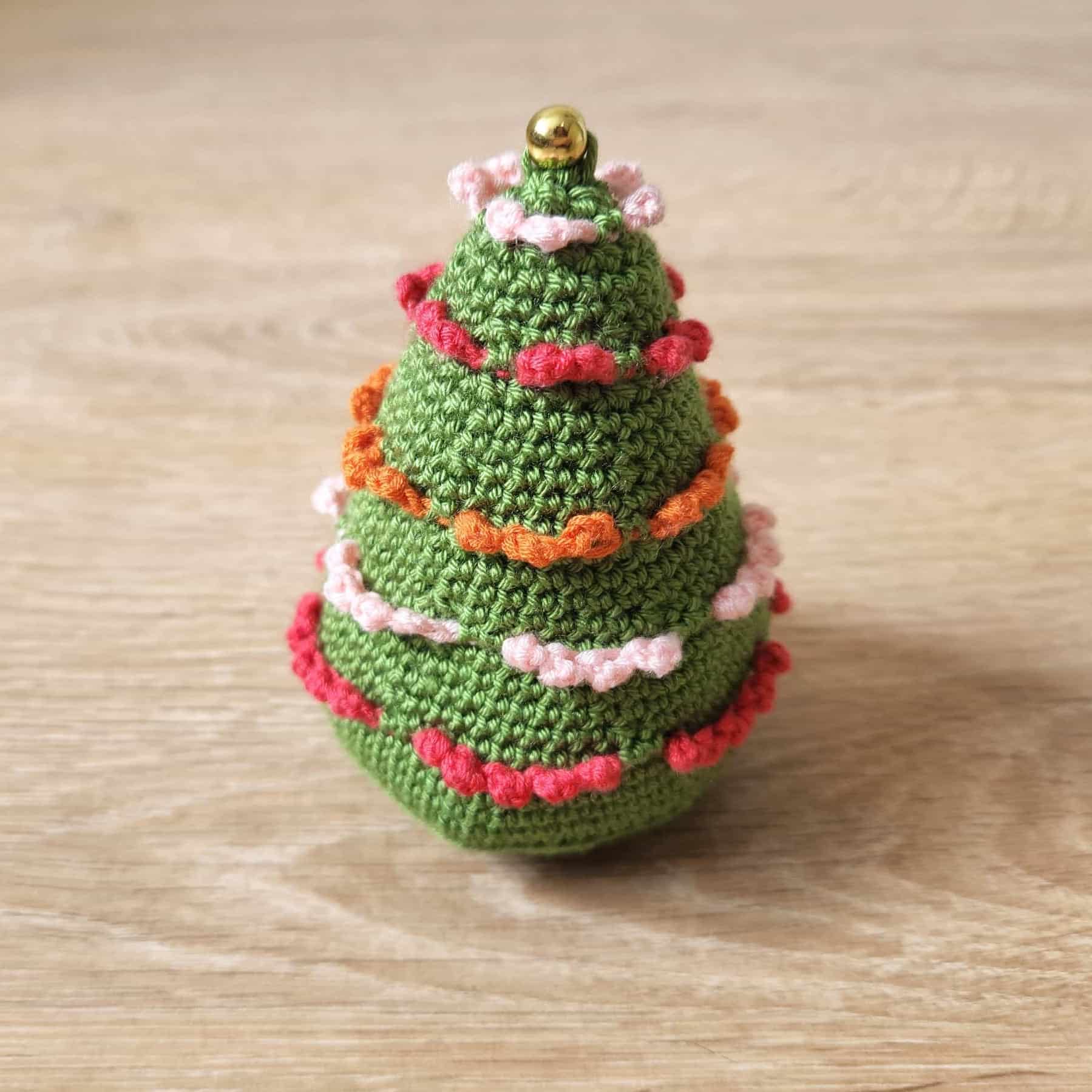 12 Free Christmas Tree Crochet Patterns Made by Gootie