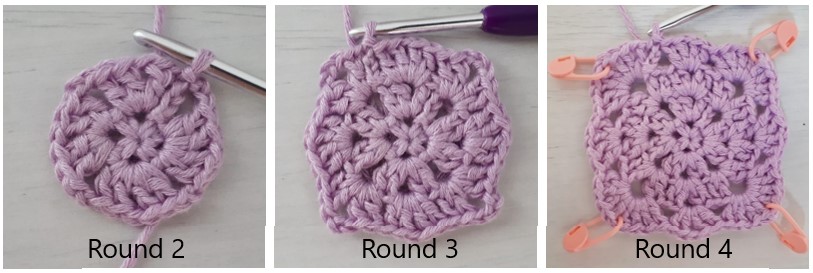 this is a photo of iris-in-a-square-photo-tutorial-crochet