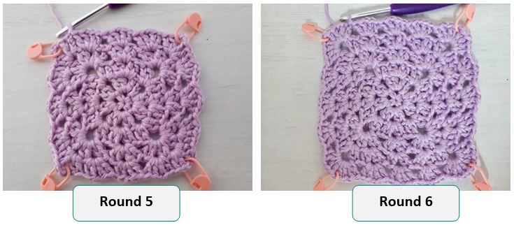 this is a photo modern granny square free crochet patterns