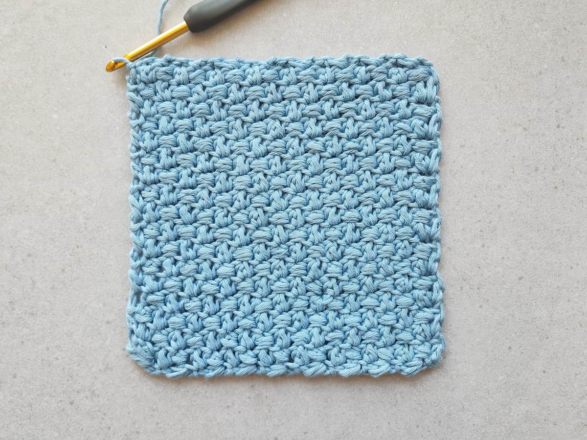 C2C Mini Bean Stitch: Different Corner to Corner Crochet Stitch Free ...