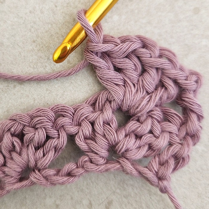 iris stitch crochet photo tutorial