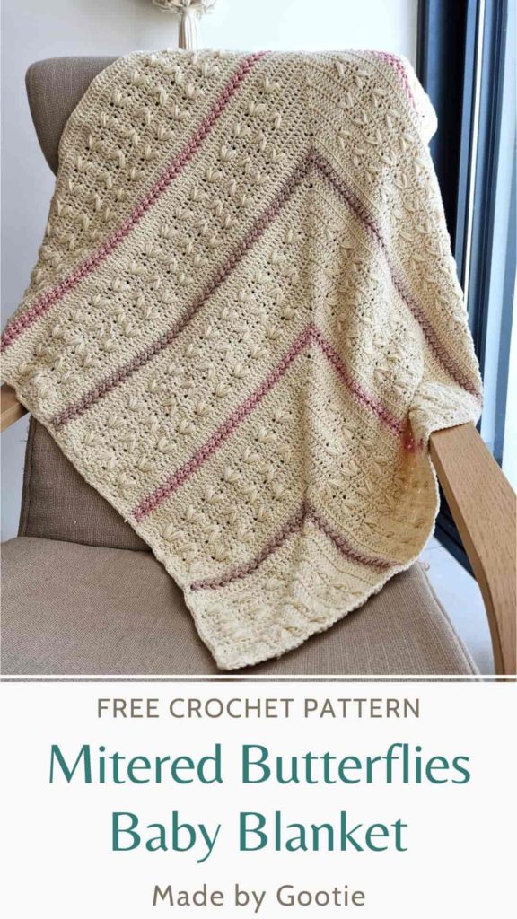mitered square crochet blanket pattern