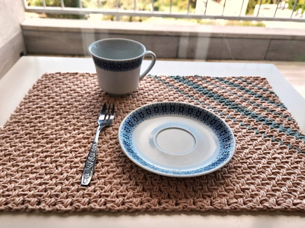 easy crochet placemat patterns free