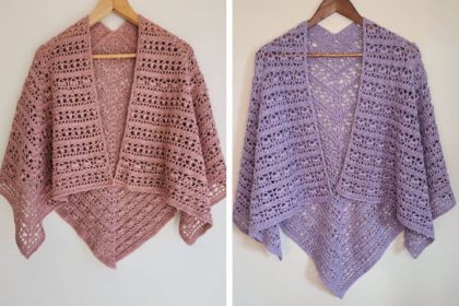 summer shawl crochet pattern free
