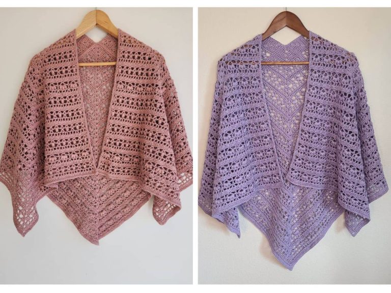 summer shawl crochet pattern free