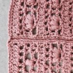 how to join crochet pieces with slip stitch