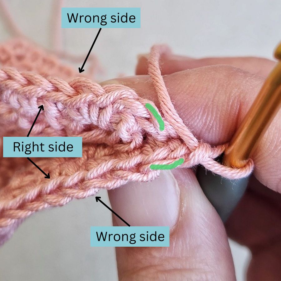how to join granny squares with a flat seam