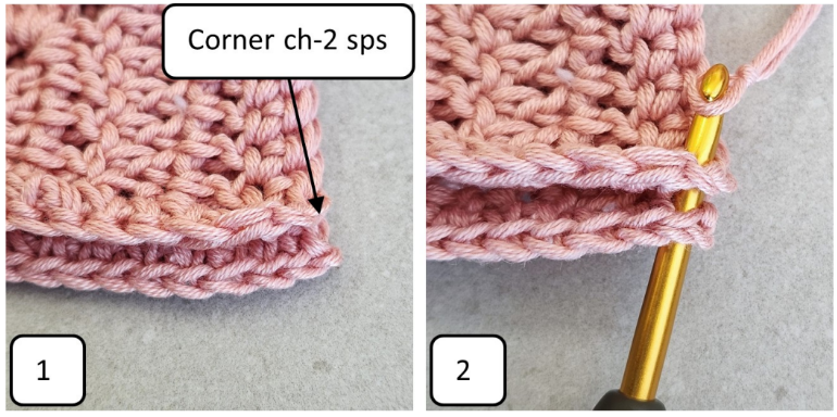 Join Crochet With Slip Stitch