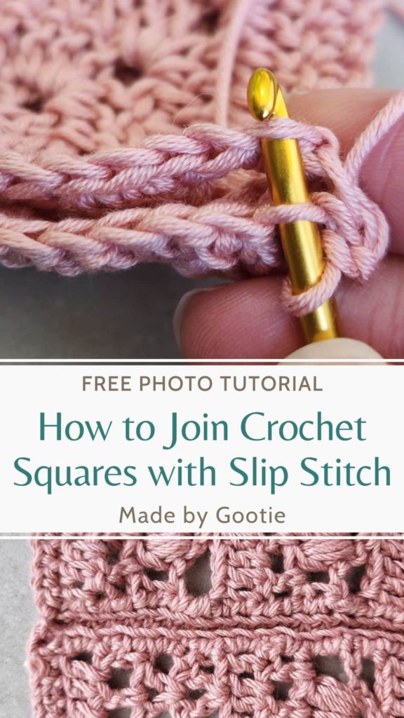 joining crochet squares together