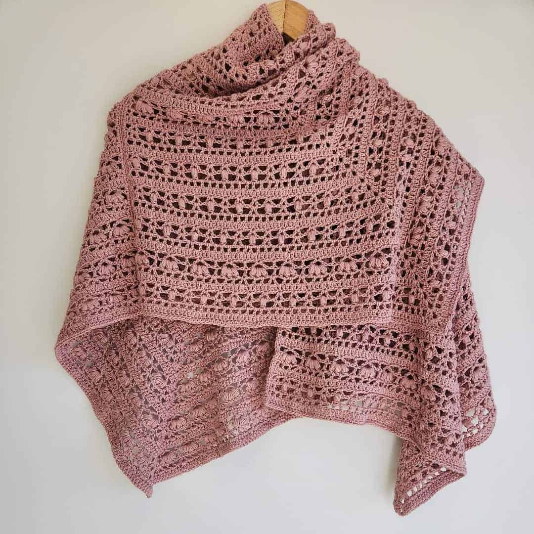 lightweight shawl crochet pattern