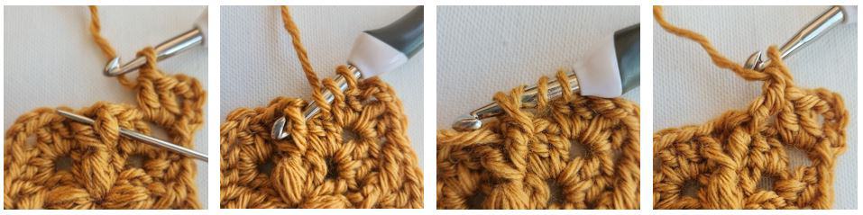 this is a photo of fpdc crochet stitch
