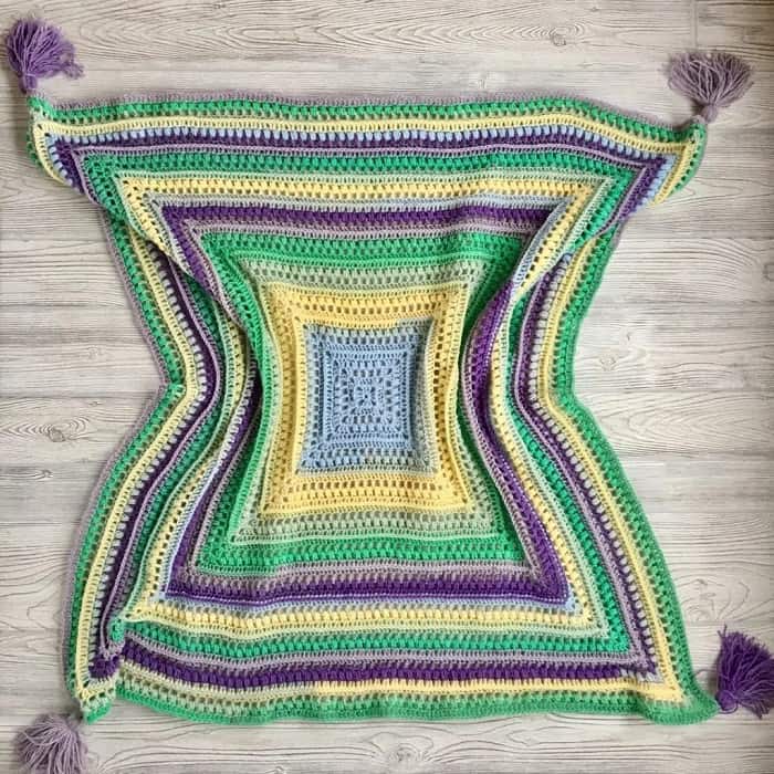 from the middle crochet blanket