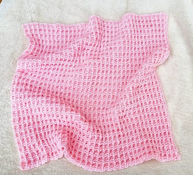 waffle stitch crochet pattern free