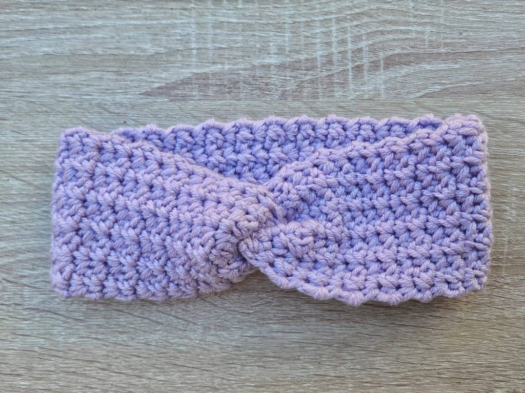 Bulky crochet headband pattern