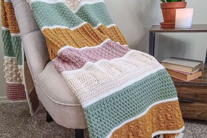 textured crochet blanket patterns free - Copy