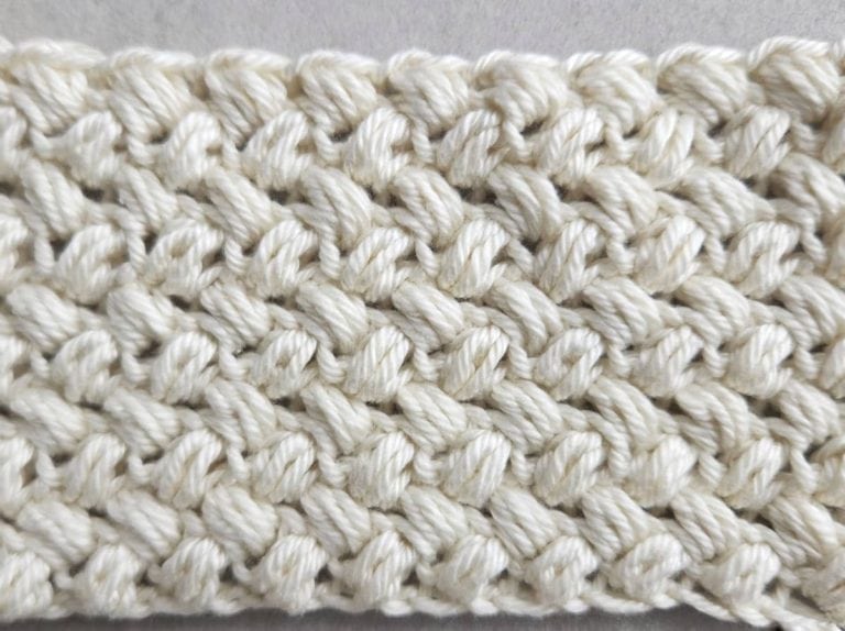 Crochet Bean Stitch Free Tutorial - Made by Gootie