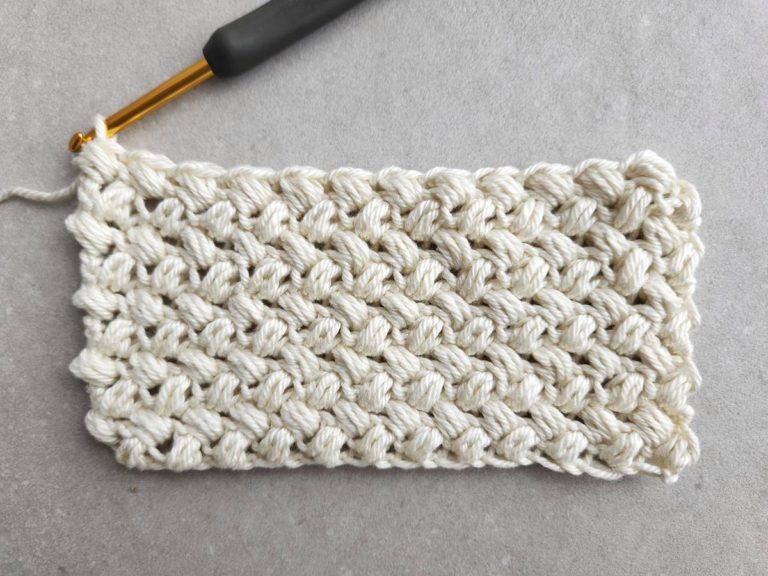 crochet bean stitch for beginners