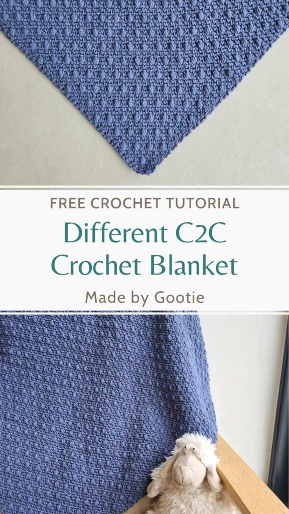 different corner to corner crochet stitches