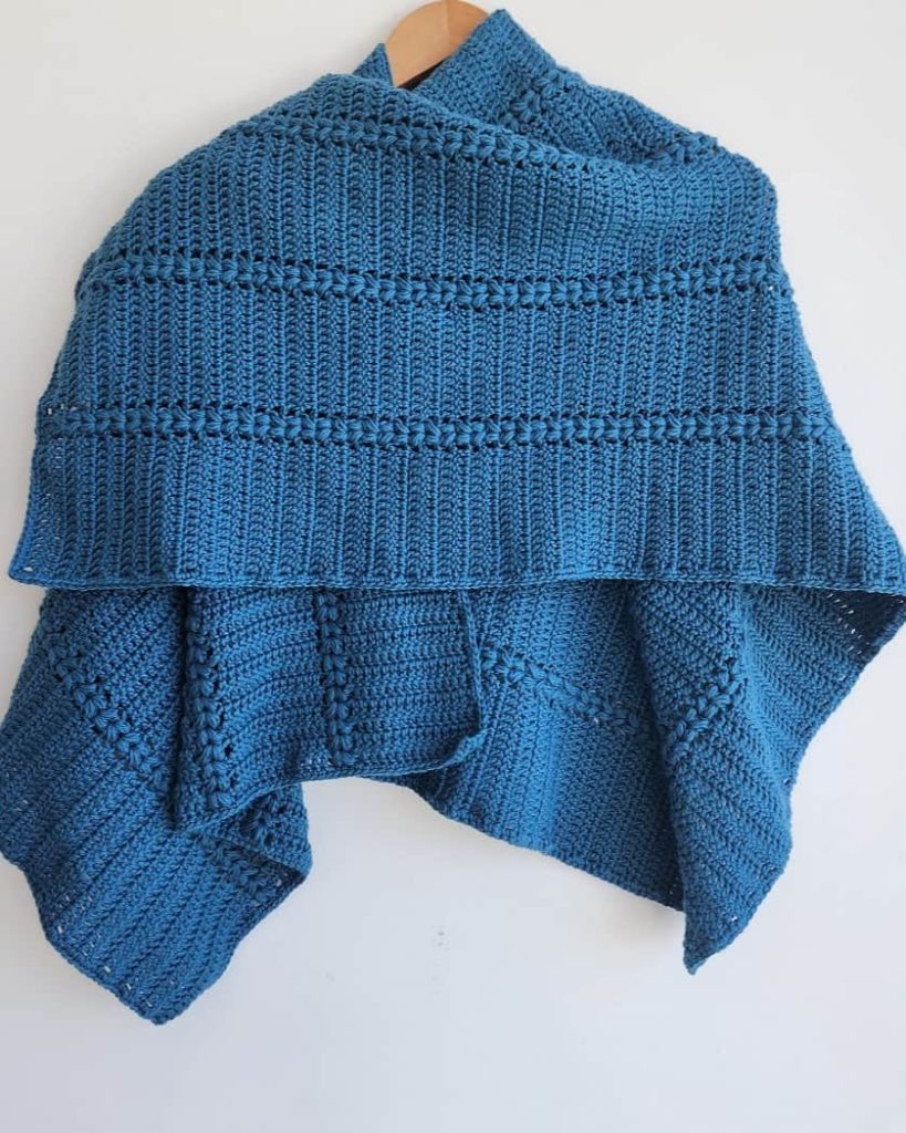 crochet shawl wrap pattern made by gootie