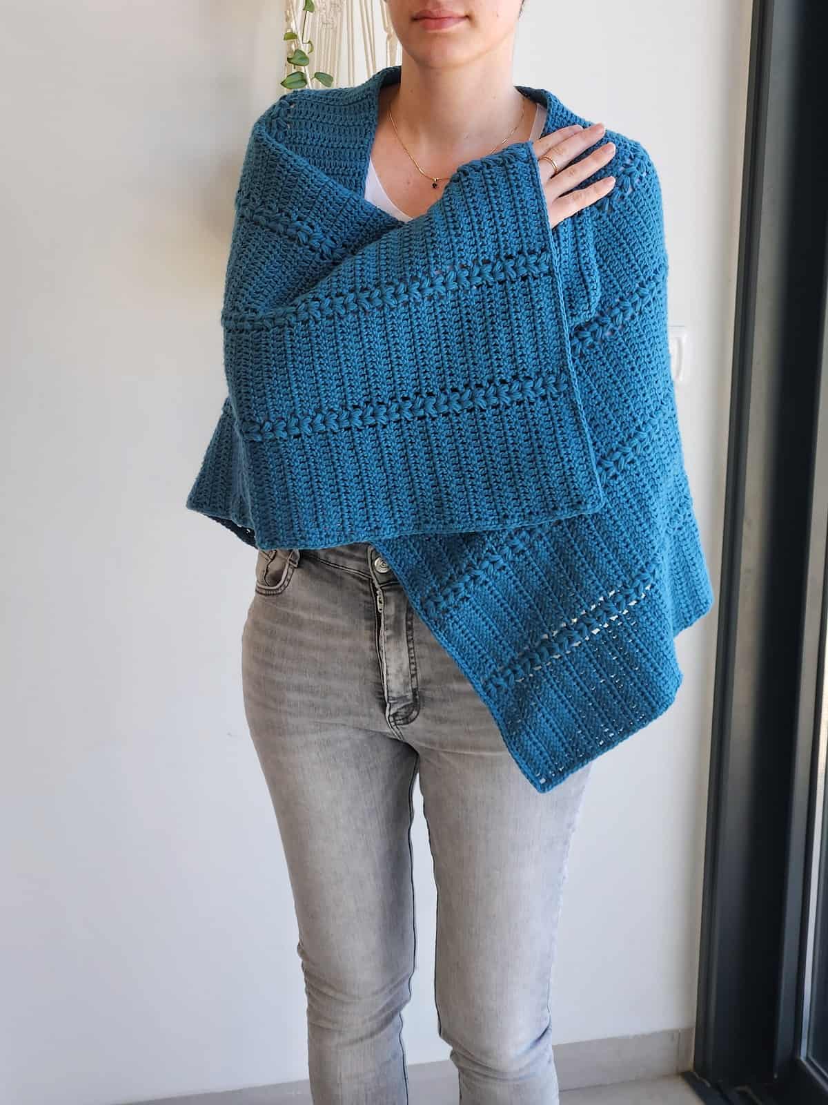 shawl wrap crochet pattern