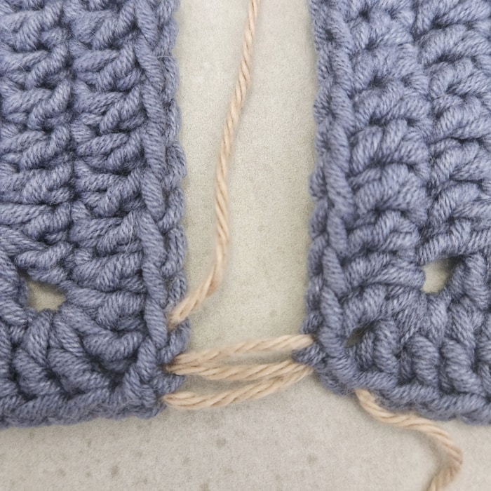 crochet mattress stitch