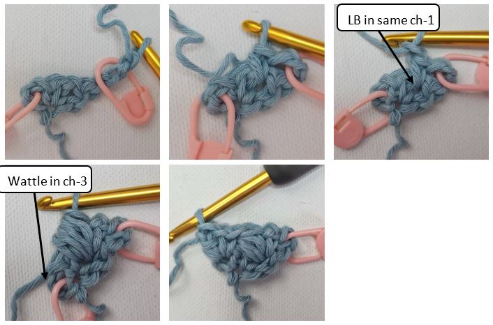 corner to corner crochet dishcloth pattern made by gootie
