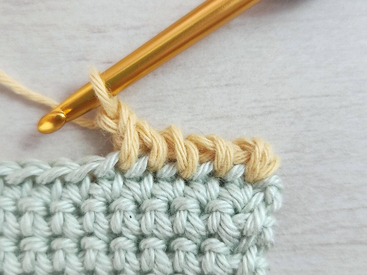 how to crochet twisted stitch made by gootie