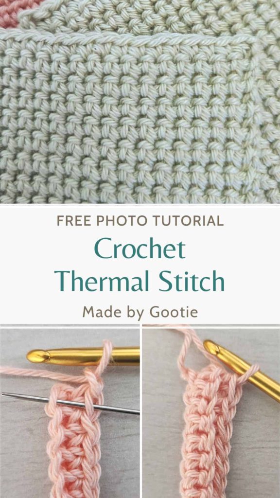 type of crochet stitches made by gootie