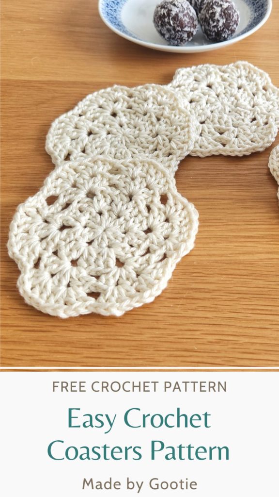 how to crochet a coaster made by gootie