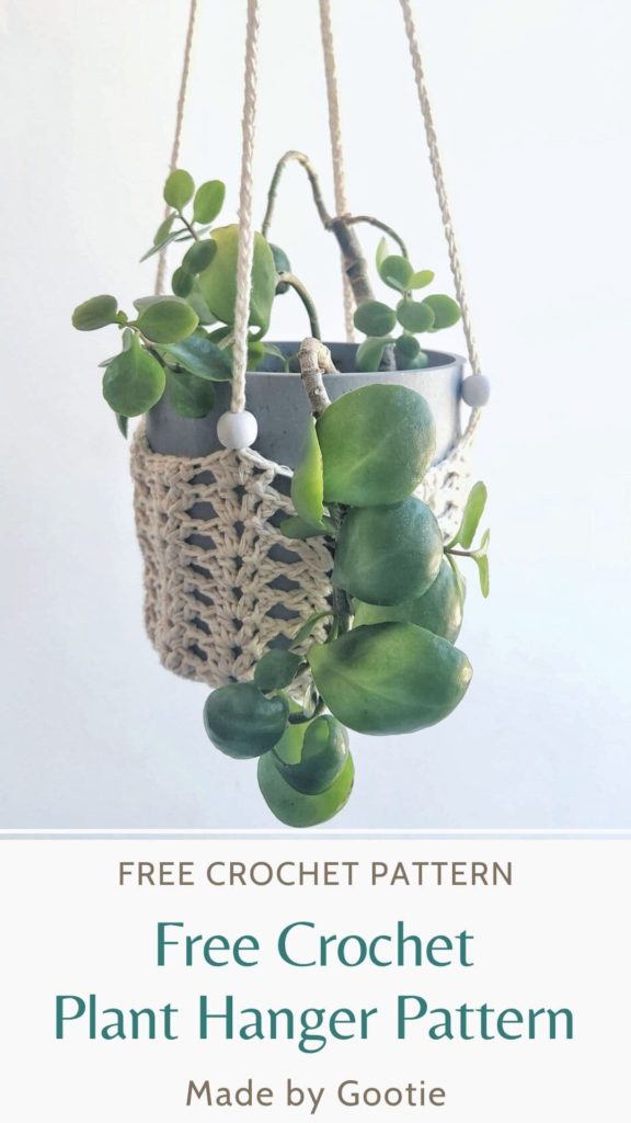 plant hanger crochet patterns free made by gootie