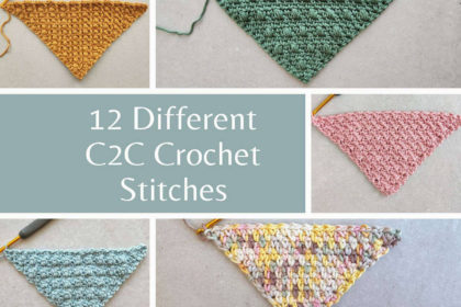 different c2c stitches made by gootie_1