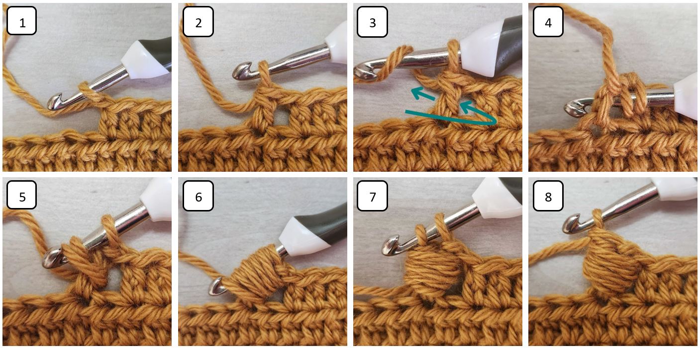 how to crochet the bead stitch made by gootie