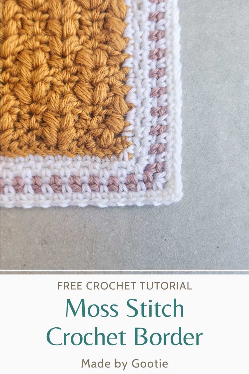 easy crochet border for blankets made by gootie