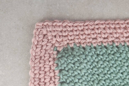 simple crochet border for blanket made by gootie