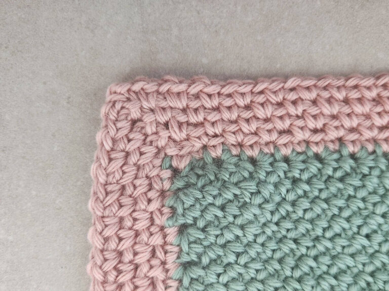 simple crochet border for blanket made by gootie