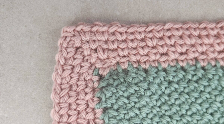 simple crochet border for blanket made by gootie