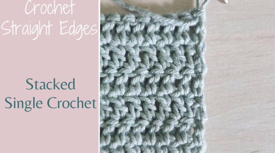 stacked single crochet stitch made by gootie